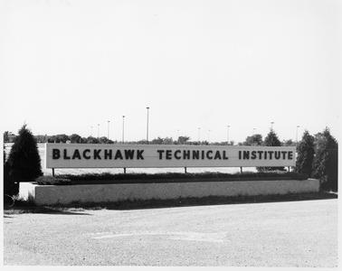 Blackhawk Technical College sign