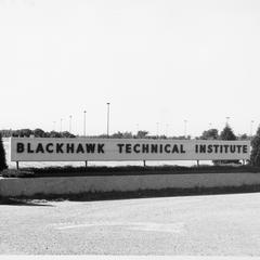 Blackhawk Technical College sign