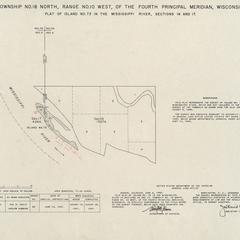 [Public Land Survey System map: Wisconsin Township 18 North, Range 10 West]