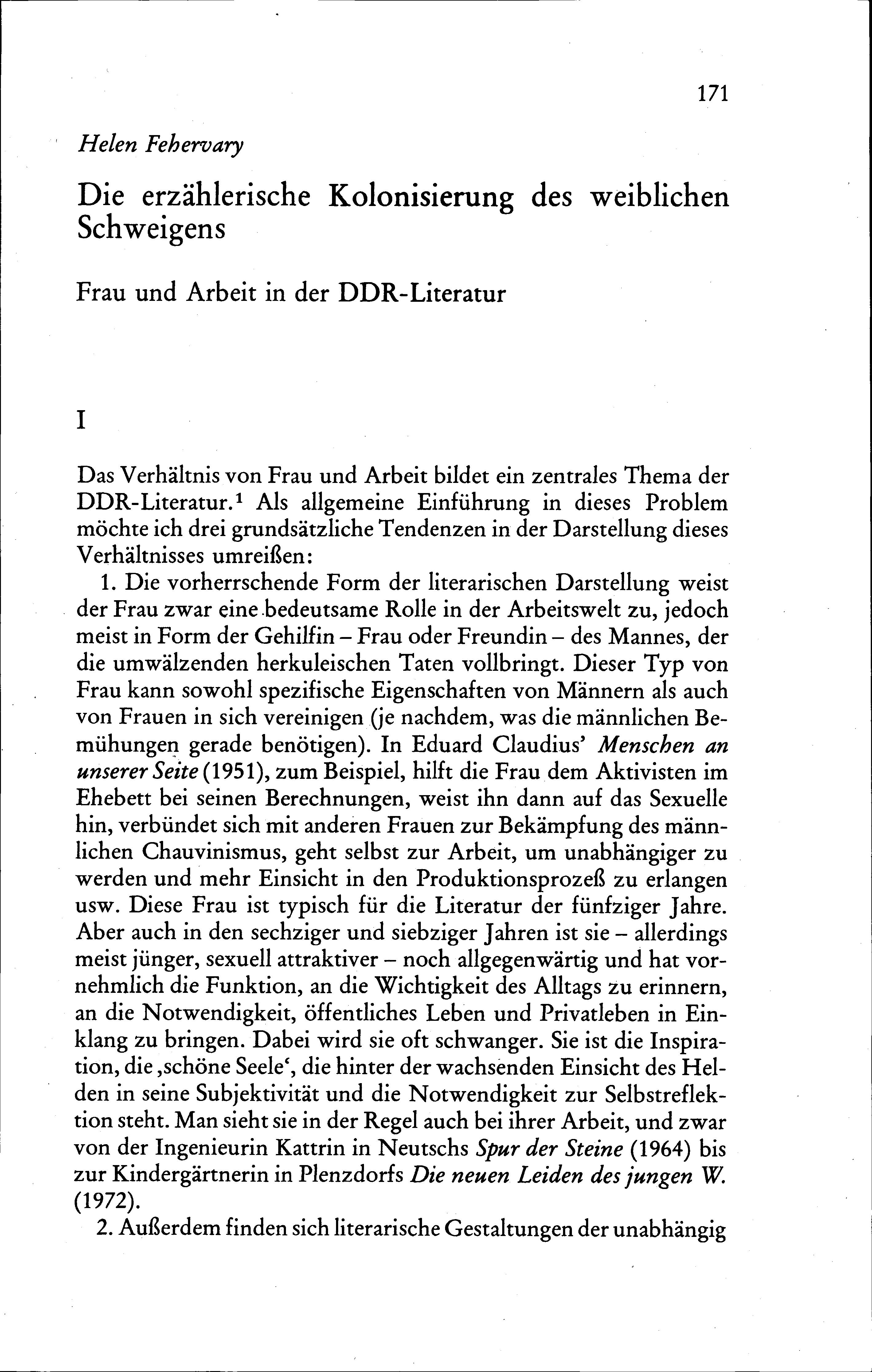 Arbeit Als Thema In Der Deutschen Literatur Vom Mittelalter Bis Zur Gegenwart Full View Uwdc Uw Madison Libraries