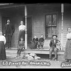L. S. Finny's res. Arkdale, Wis.