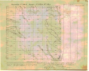 [Public Land Survey System map: Wisconsin Township 22 North, Range 04 West]