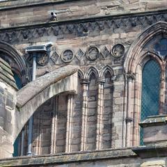Hereford Cathedral chancel clerestory