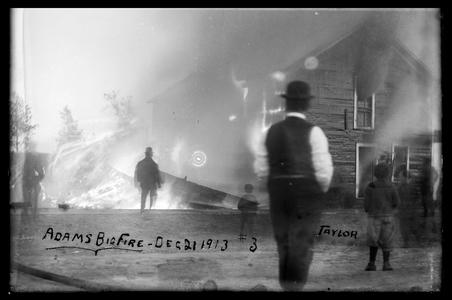 Adams big fire- Dec. 21, 1913