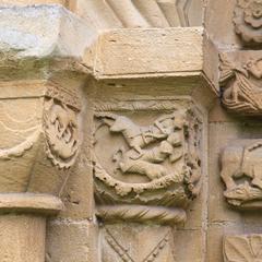 Iffley St Mary Church, south door