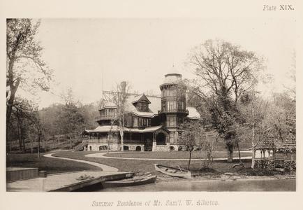 Summer residence of Mr. Samuel W. Allerton
