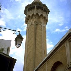 Tower of the Great Mosque in Tunis
