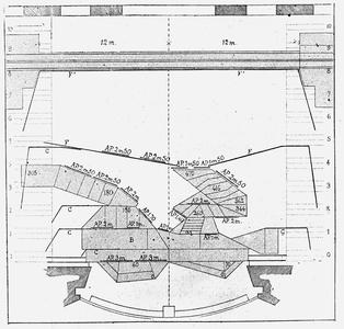 Plan of the stage setting for Act 3 of the Paris Opéra's 1893 production of Richard Wagner's Die Walküre