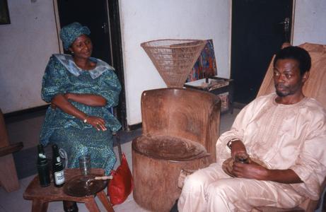 Bisi Ogunleye and husband
