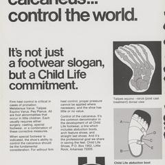 Child Life advertisement