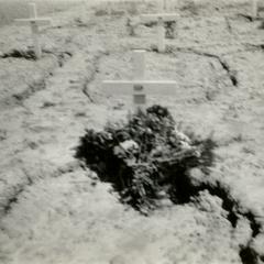 Sunken graves in Margraten Cemetery