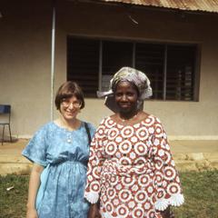 Lillian with F. Adeniyi