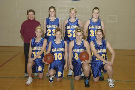 Women's basketball team, University of Wisconsin--Marshfield/Wood County, 2010