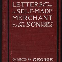 Letters from a self-made merchant to his son