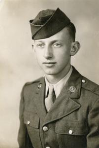 Wesley Field's enlistment photo, March 1943