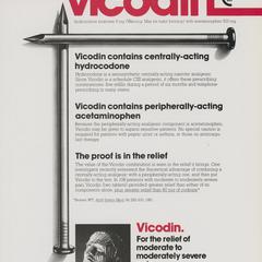 Vicodin advertisement