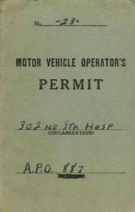 Pat's Motor Vehicle Operator's Permit