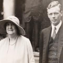 Mary Frank and Charles Lindbergh