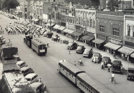 Wisconsin Avenue Parade-1940's
