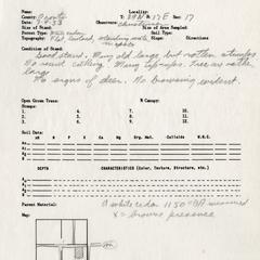 Site 3578: Oconto County, Township 29N, Range 17E, Section 17
