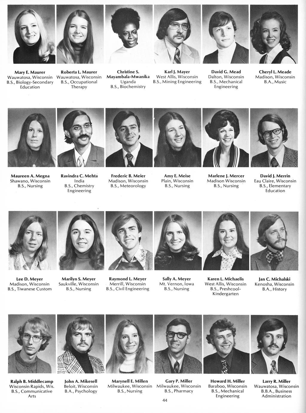 University Of Wisconsin [badger] 1974 Full View Uwdc Uw Madison Libraries