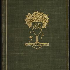 Last poems of James Russell Lowell