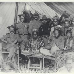 Conference between General Sumner and the Sultans of Bayang and Dato, Mindanao, 1899-1902