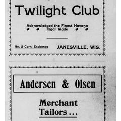 Janesville city directory for 1902-03 : comprising a complete list alphabetically arranged of business firms and private citizens : a miscellaneous directory of state, county and city officers, city schools, churches, banks, societies, etc.