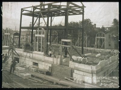 Post Office Construction July 1910