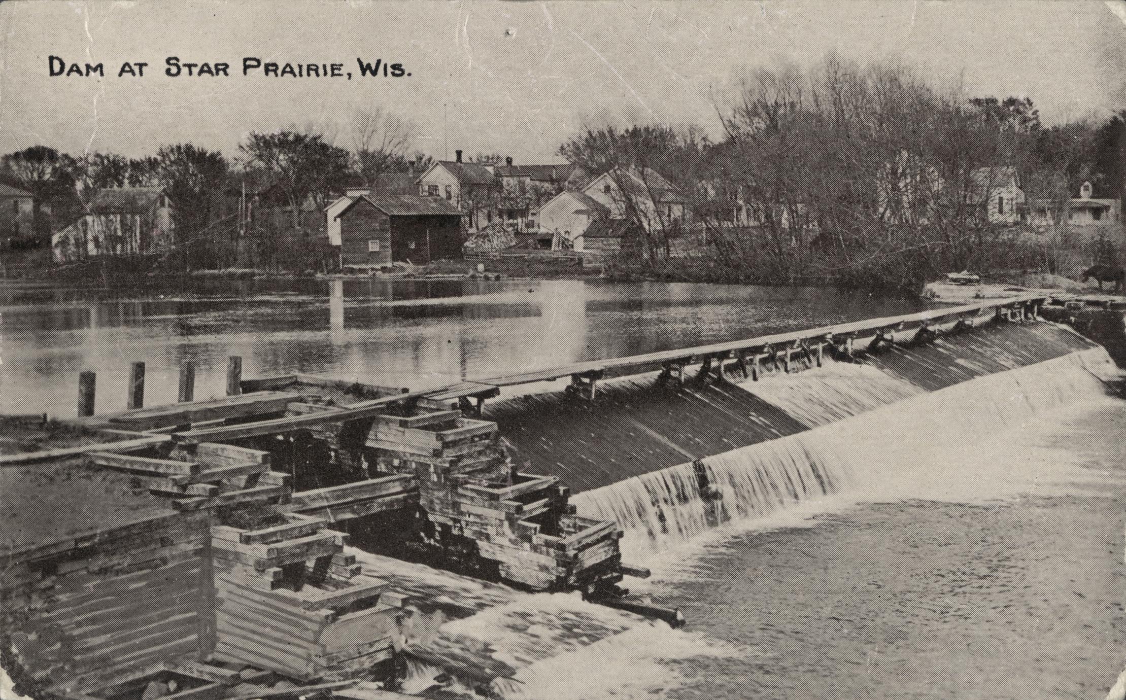Dam at Star Prairie, Wisconsin
