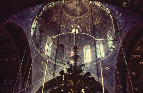 Dome interior at the Great Lavra