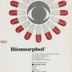 Biomorphol advertisement