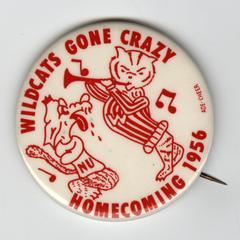 Homecoming pin, 1956