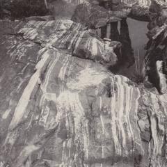 Banded gneiss on the Black River