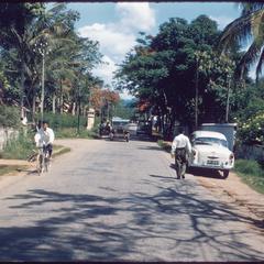Car, jeep and bicycle