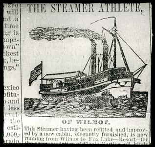 The steamer, "Athlete"