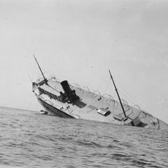 The shipwreck of the George M. Cox