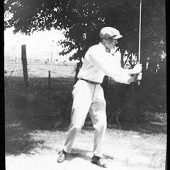 Frank La Motte at golf