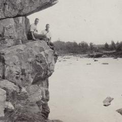 1918 Training camp - gneissic granite exposure
