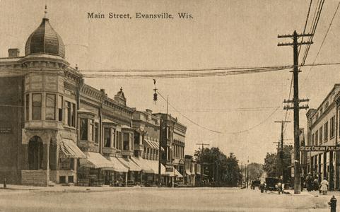 East Main Street, Evansville, Wisconsin