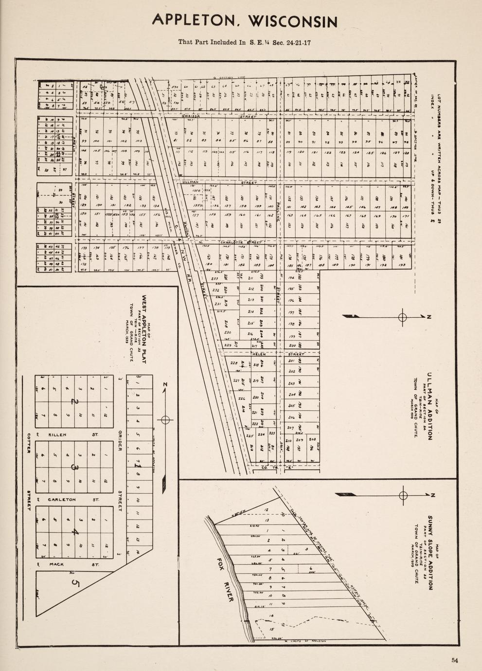 Atlas of Outagamie County, 1942 - Full view - UWDC - UW-Madison Libraries