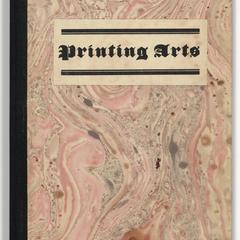 The printing arts : selected from a detailed description of all guilds