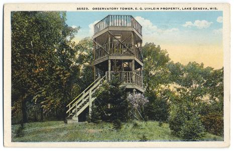 Observation tower E. G. Uihlein property