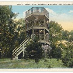 Observation tower E. G. Uihlein property