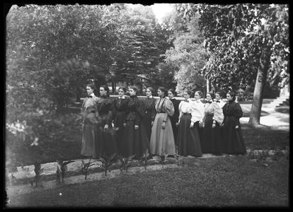 Kemper Hall Class of 1896 procession
