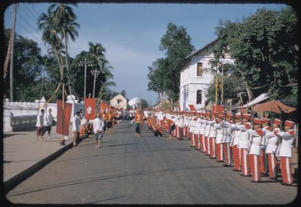 2500th Anniversary of Buddhism- procession to Vat Mai