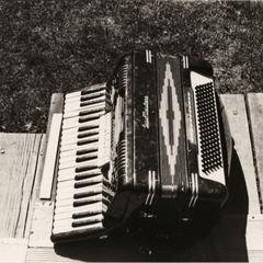 Eddie Pelto's piano accordion