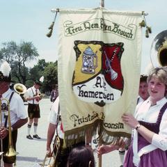 Freistadt Alte Kameraden Band banner bearer
