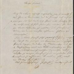 [Letter from August Schappermann, May 14, 1848]