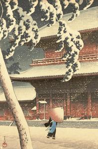 Zojo Temple Shiba, from the series Twenty Views of Tokyo